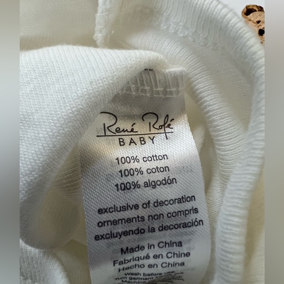 6-9m Rene Rofe Baby Onesies shirt Set of 5 Veggies vegetable garden 100% cotton - Picture 9 of 9